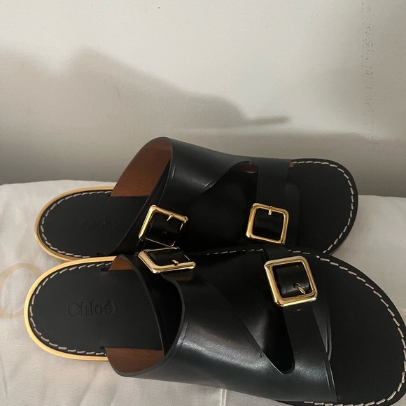 Chloe Slides Sandals - Picture 2 of 9